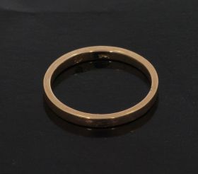 14 karaats geelgouden aanschuif ring Vintage