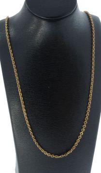 Ankerschakel gouden 14k dames ketting lengte 47,5cm