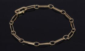 Gouden 14 karaats close for ever dames armband