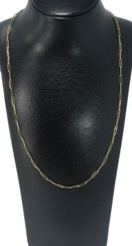 Close for ever 14 karaats gouden schakel dames ketting