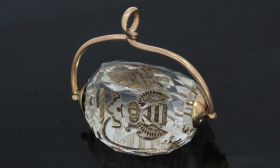 Waxzegel antieke gouden hanger Intaglio zegel