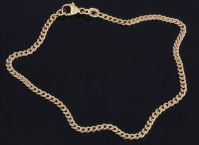 Gourmetschakel 14 karaats gouden armband dames massief