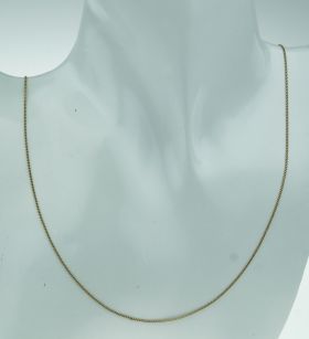 14 karaats gouden gourmet schakel ketting 38cm