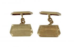 14 karaats gouden Vintage set manchetknopen