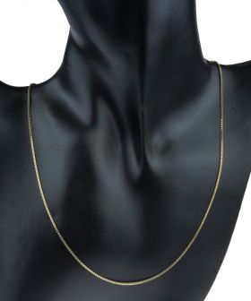 18 karaats gouden fijne Venetiaanse schakel ketting 