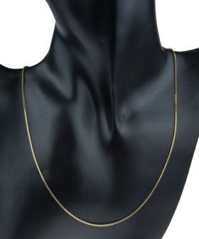 14 karaats gouden Venetiaans schakel collier 52cm
