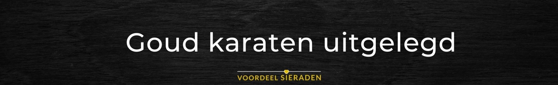 Goud karaten uitgelegd